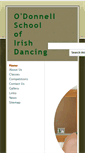 Mobile Screenshot of odonnell-irishdancing.co.uk